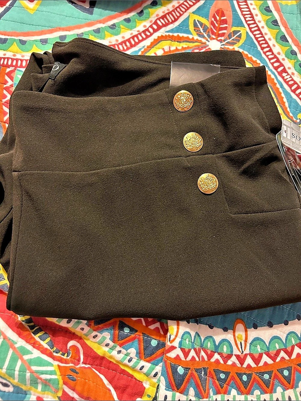Soho Apparel Ltd. Wide Leg Pants in Brown NWT